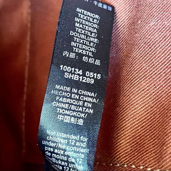 FOSSIL Ava Shopper Blue Shoulder Zipper Tote - Picture 11 of 14